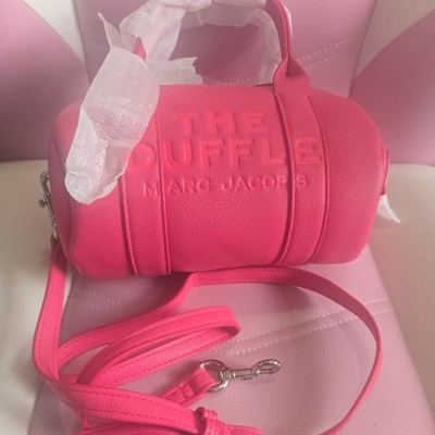 Marc Jacobs Leather Mini Duffle Bag  Pink Brand New! Excellent Conditon