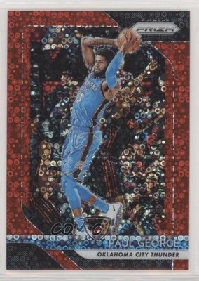 2018-19 Panini Prizm Fast Break Red Prizm 53/125 Paul George #49 5l1