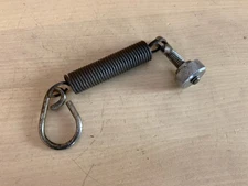 Bass Kick Drum Pedal SPRING D-Ring Rocker Adjustment Tension Rod & Nut Assembly