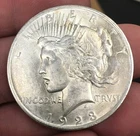 1923-P Peace Silver Dollar $1 Philadelphia Mint 90% Silver