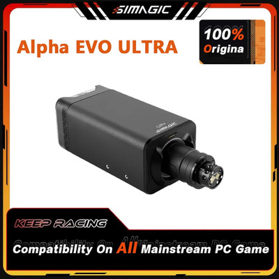 Simagic Alpha EVO Ultra Wheelbase 28Nm Sim Racing Rig With 11 Port Hub CAN FD Co