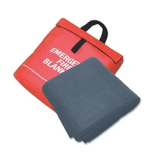 Sellstrom S97453 Fire Blanket And Pouch, Carbon Felt