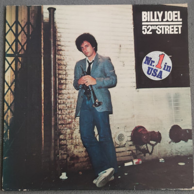 Billy Joel 52nd Street LP NM Hype Sticker VG+ Honesty My Life CBS
