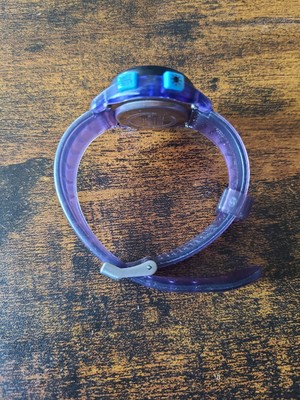 Vitage Timex Mystery Answer Watch Y2K Blue/purple Digital  display picture 2