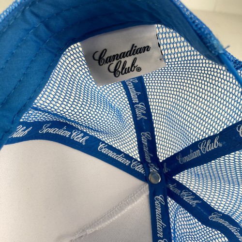 Canadian Club Trucker Cap Artic Blue Mesh & White - Picture 6 of 6