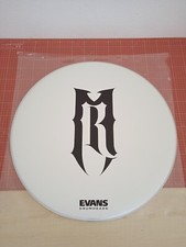 Evans 16330102 Custom Drumheads with logo 22 ...