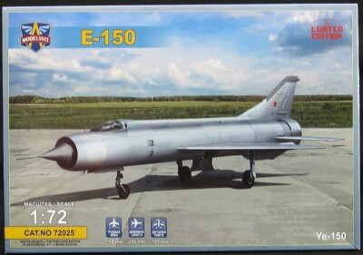 ModelSvit Modellbausatz 72025 Maßstab 1:72 Ye-150 Interceptor Prototyp