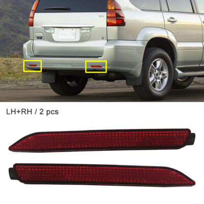 For 2003-2009 Lexus GX470 Side Reflector Rear Left 24994VC 2004 2005 2006 2007