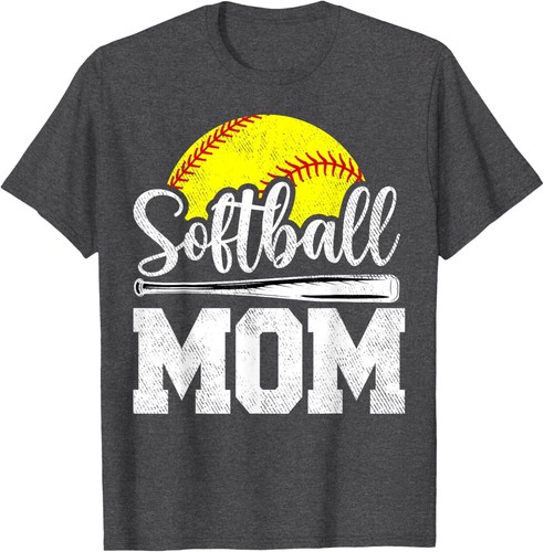 Softball Mom Softball Player Game Day Mother's Day Gift T-Shirt Hoodie - Picture 10 of 11