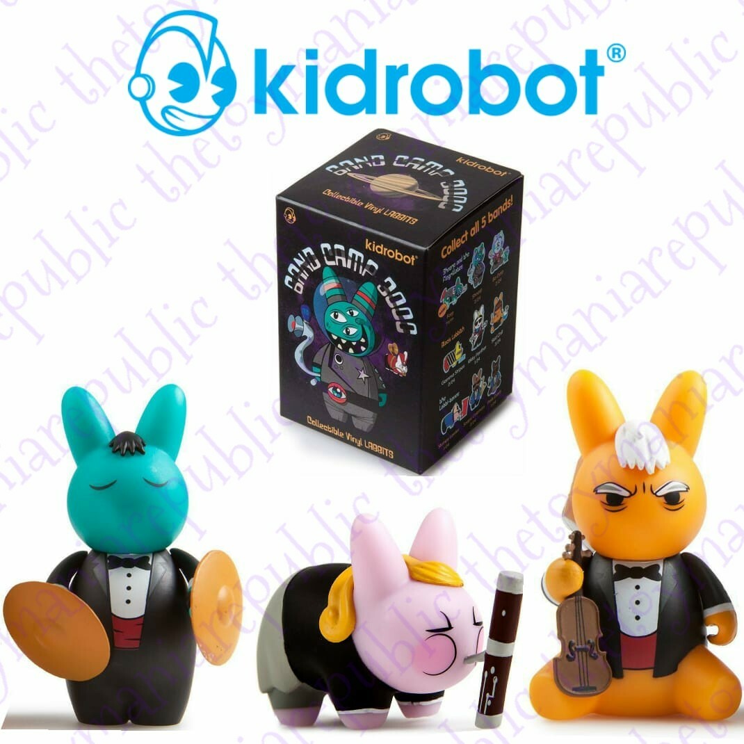 Figurine Labbit Bandcamp 3000 Par Frank Kozik - KidRobot - Occasion