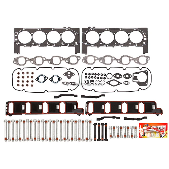 Head Gasket Bolts Set for 01-07 Chevrolet Avalanche Silverado GMC Sierra 8.1 G Foto 2 de 4