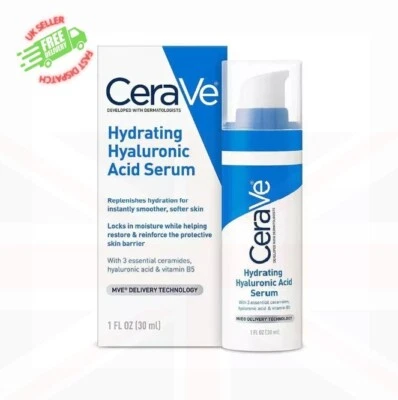 CeraVe Hydrating Hyaluronic Acid Serum with Ceramides for All Skin Types 30ml