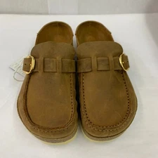 Birkenstock New w/ Box Buckley Cognac Oiled Leather Regular Width - Select Size