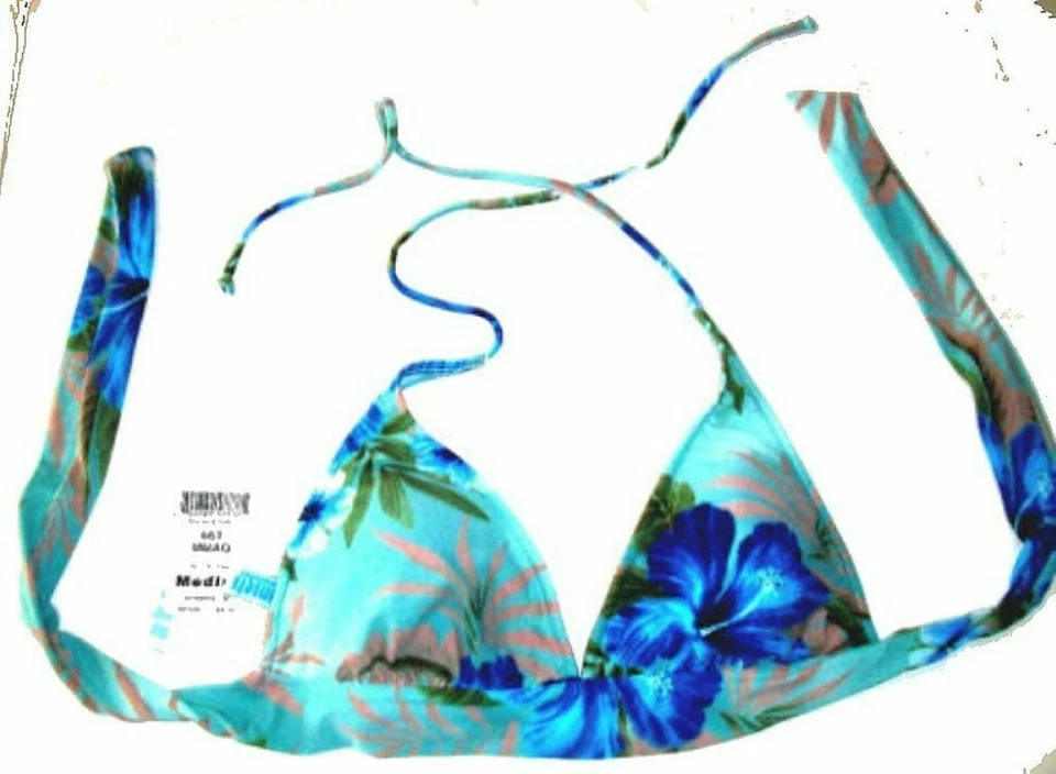 Traje de baño bikini Sunsets Maui Mist Aqua talla M parte superior/fondo XS NUEVO CON ETIQUETAS Foto 2 de 4