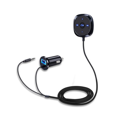 ES# Car Bluetooth-compatible Audio Receiver Auto Accessories for Smartphone Tabl - Foto 4 di 12