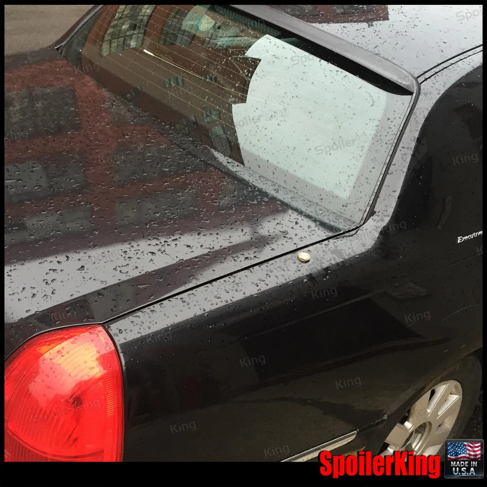 (284R) Rear Roof Spoiler Window Wing (Fits: Lincoln Town Car 1998-11 all LTC) - Image 3 of 4