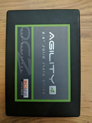 OCZ AGILITY4 128GB HDD VTX4-25SAT3-128G SSD  Report Included 1 bad sector