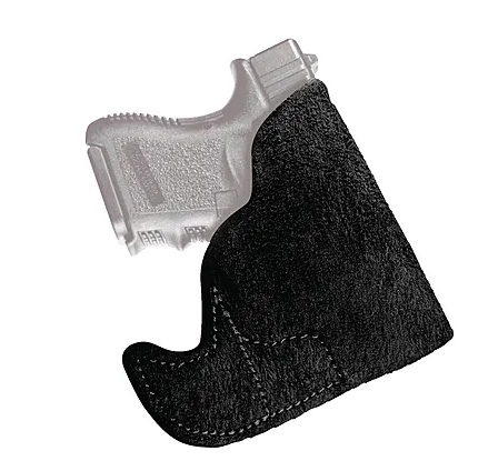 Tagua Fort Quick Draw Leather Holster - Black OWB Multifit Holster For Multiple Firearm Models