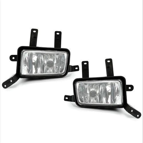 For 2015-2020 Chevy Suburban/Tahoe Fog Lights Lamps w/Chrome Trim+Switch+Bulbs - Video 1 of 1