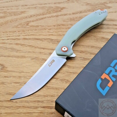 CJRB Gobi Linerlock Folding Knife 3.5'' AR-RPM9 Stainless Steel G10 Handle