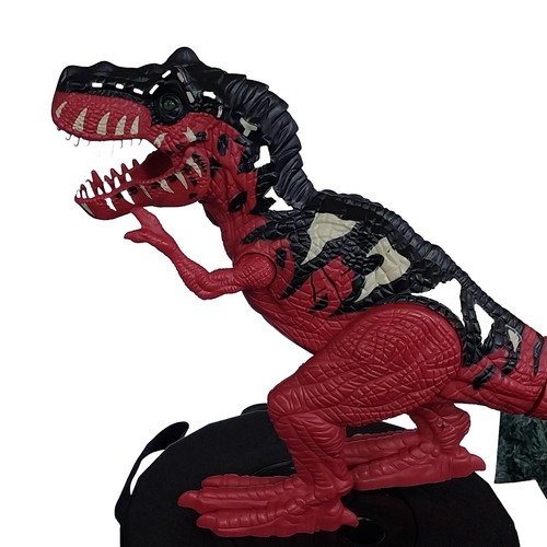 Animal Planet 18" T-Rex Jurassic Park Lights Up Roars Dinosaur Red Action Toy - Picture 5 of 22
