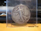 1934 S Walking Liberty Half  F +++