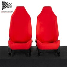 Ford Focus St Recaro Mk2 Front Seatbezüge (2005-2010) Rot 162 162