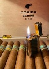 Accendino Rothschild, oro Chinalack Nero, REVISIONATO, Garanzia