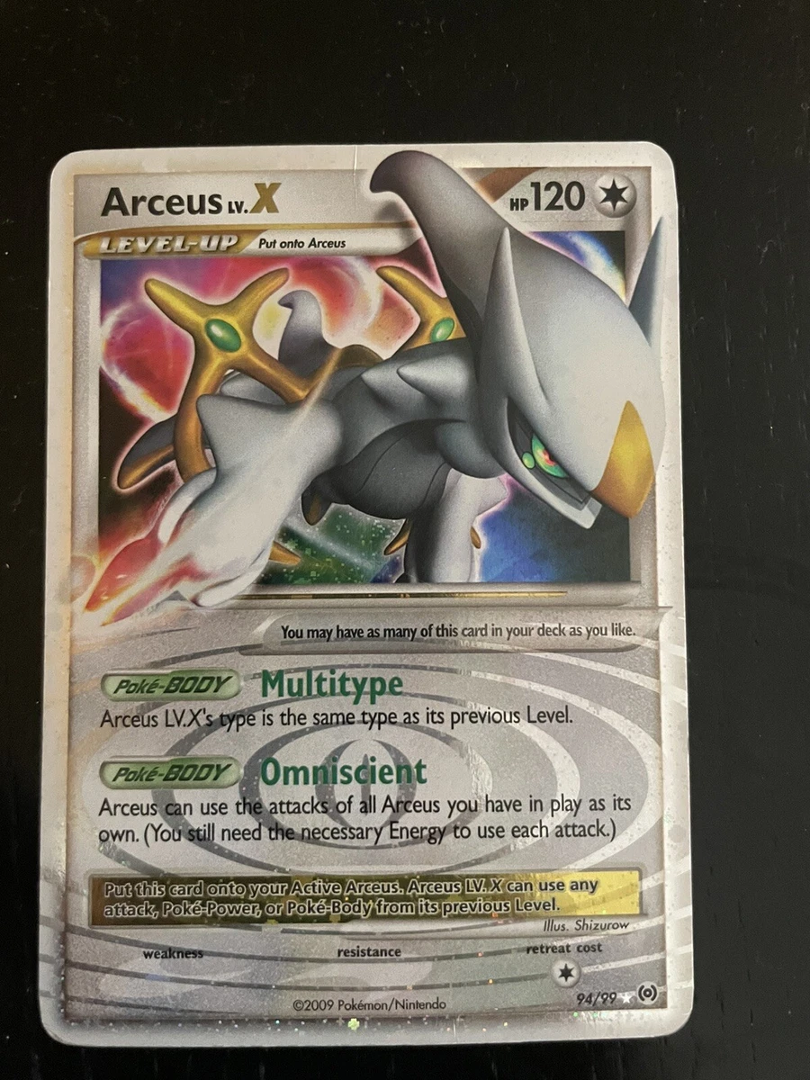 Arceus X - Pokemoon TCG