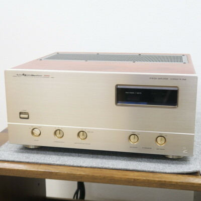 ◆ジャンク◆ LUXMAN M-06 ステレオパワーアンプ J09681 LUXMAN M-06α Power amplifier AC100V Working Properly F
