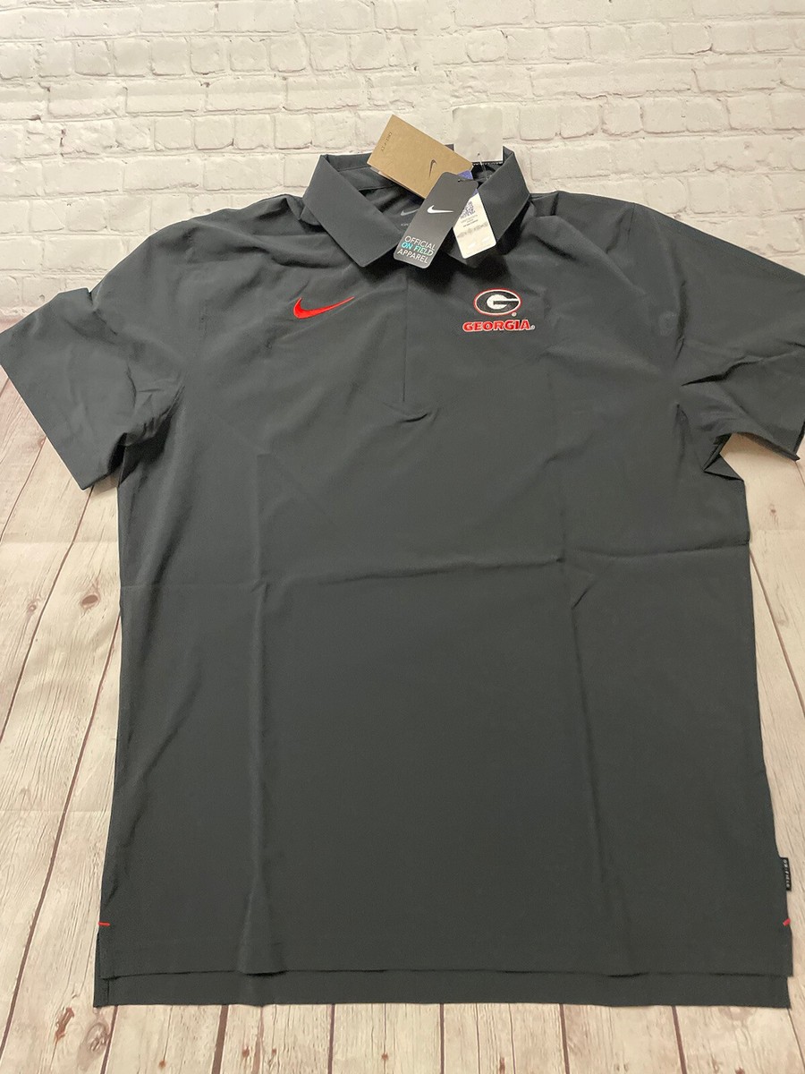 uga nike coaches polo