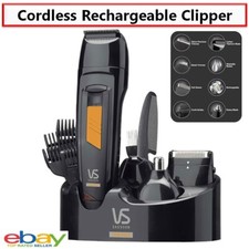 Men's Cordless Beard Hair Trimmer VS Sassoon Clipper Home Barber Shaving Electri