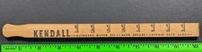 Vintage Kendall Seed Mills Fish Oil Wood Stick Gauge