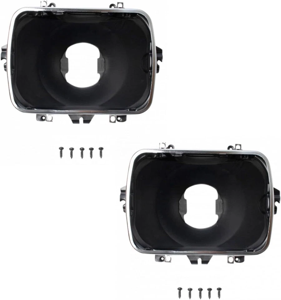 Kit de cubo de faros 2 piezas, montaje de faros 5X7 compatible con Chevy Express Foto 3 de 4