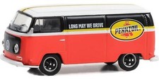 1969 Volkswagen Type 2 Panel Van Pennzoil Club Vee-Dub 1:64 Diecast Greenlight