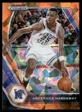 2021 Panini Prizm Draft Picks #88 Anfernee Hardaway Orange Ice