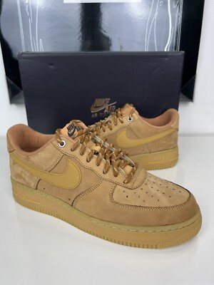 Nike Air Force 1 '07 WB Low Flax CJ9179-200 Men's Size 9.5