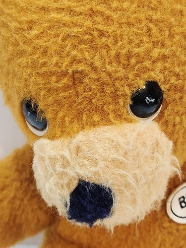 Vtg 1970's Animal Fair BENNY Brown Tan Puppy Dog Plush Toy Sewn in Haiti - Picture 3 of 24