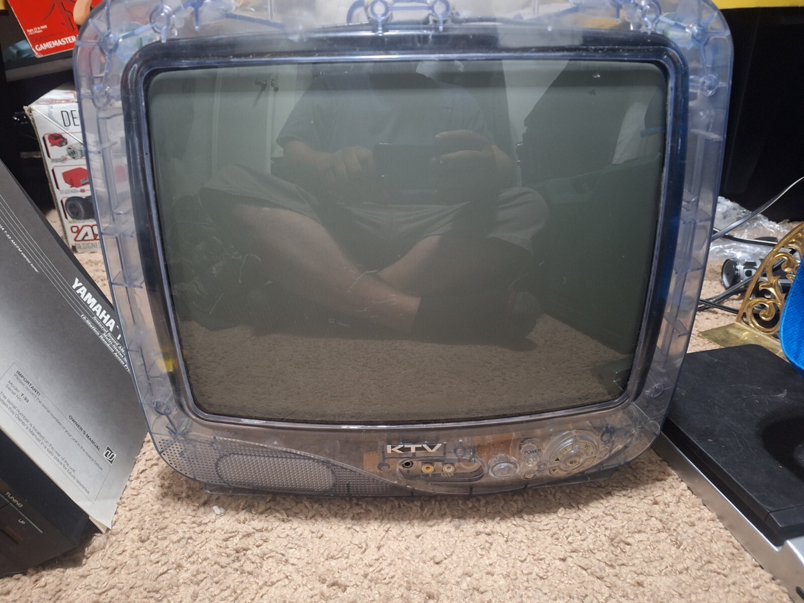 Ktv Clear Prison Tv Clear Plastic Crt Tv KTV 13CLR-VR 13