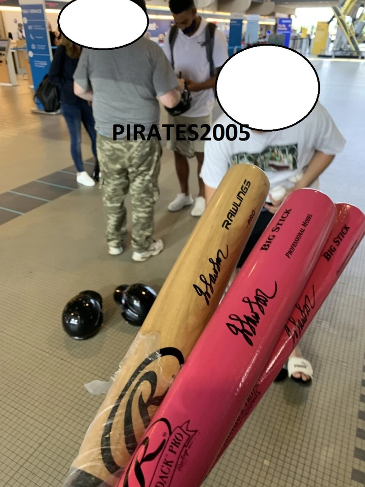 JORDAN LAWLAR SIGNED BLACK RAWLINGS BAT ARIZONA DIAMONDBACKS PROOF JSA COA - Image 4 of 4