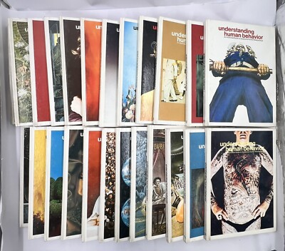 set of 24 books ''Understanding Human Behavior''. Psychology, Columbia, 1974 HC