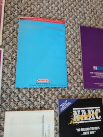 Lot 13 Nintendo NES Instruction Manual Booklet Exodus Bee 52 Ultima Pyramid