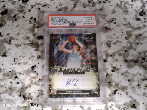 2025 Topps Signature Kon Knueppel Base (PSA 9)