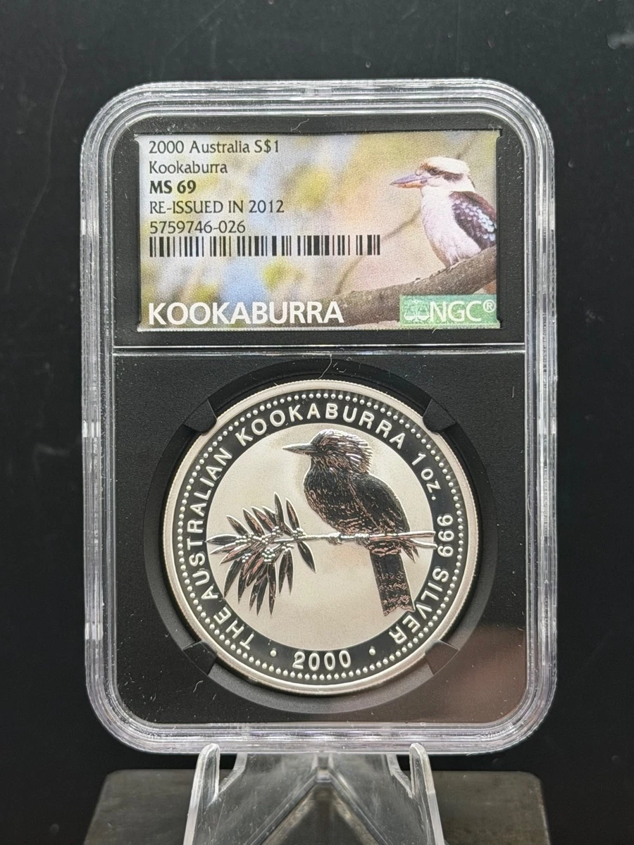 Australian Kookaburra MS 69 Silver Bullion Coins for sale | eBay