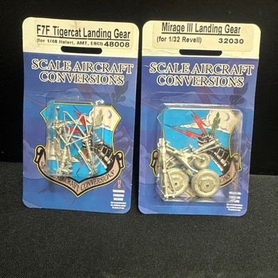Scale Aircraft Conversions Landing Gear Lot of 2 NIP 1/32 1/48