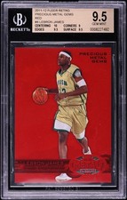 2011 Fleer Retro Precious Metal Gems Red LeBron James /150 #4 BGS 9.5 GEM MINT