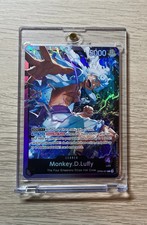 Monkey D. Luffy OP09-061 One Piece TCG ST26 Leader English Foil NM