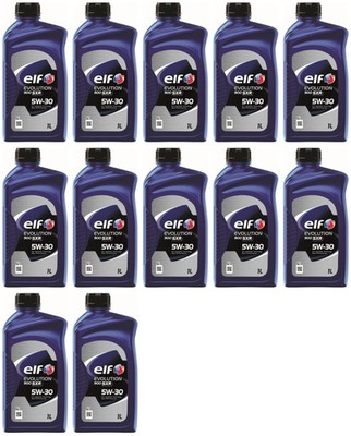 12l ELF Evolution 900 SXR 5W-30 Motoröl ACEA A3/B4 API SL/CF Ford WSS-M2C913-C