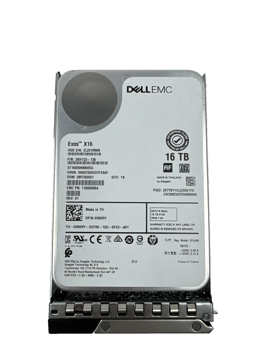 Seagate 16 TB Internal Hard Disk Drives for sale - eBay