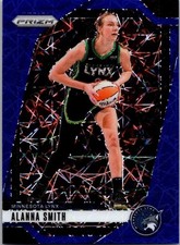 2024 Panini Prizm WNBA Alanna Smith Blue Velocity Prizm #111 Minnesota Lynx